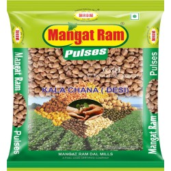 Mangat Ram Kala Chana 500gm 500 Gm Pouch 